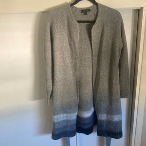 Ann Taylor gray wool sweater
